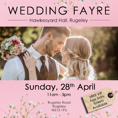 Wedding Fayre at Hawkesyard Hall - Rugeley