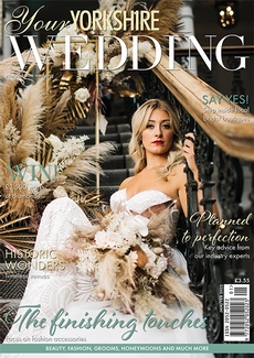 Cover of the January/February 2022 issue of Your Yorkshire Wedding magazine