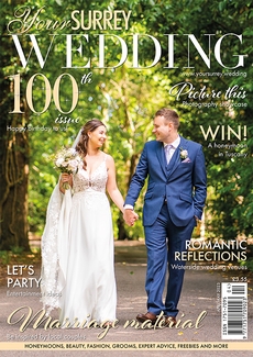 Cover of Your Surrey Wedding, April/May 2023 issue