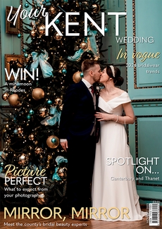 Cover of the November/December 2023 issue of Your Kent Wedding magazine
