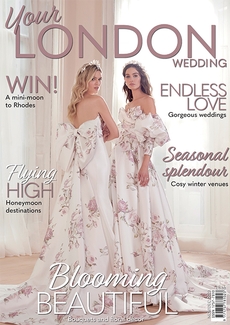 Cover of the November/December 2023 issue of Your London Wedding magazine