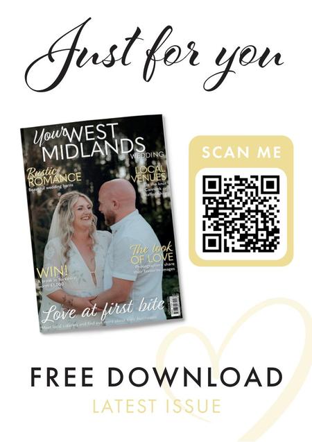 View a flyer to promote Your West Midlands Wedding magazine