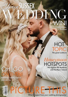 Cover of Your Sussex Wedding, August/September 2023 issue