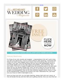 Your West Midlands Wedding magazine - March 2023 newsletter