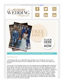 Your West Midlands Wedding magazine - April 2023 newsletter