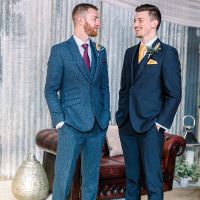 How to choose a festive look for the groomsmen