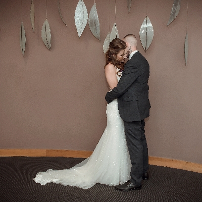 Sarah and Liam shared their love in a romantic ceremony at Birmingham Register Office