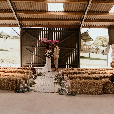 The Barn At Drovers is a 16th-century venue situated on a working organic farm