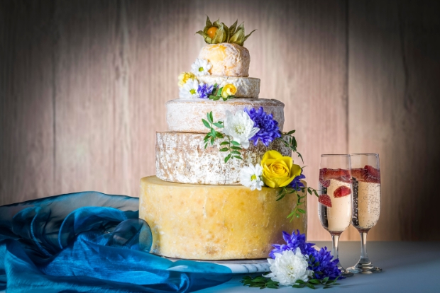 Cheese wedding cakes from Paxton & Whitfield, Stratford Upon Avon: Image 1