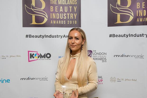 Wolverhampton-based bridal business has won an award at The Midland Beauty Industry Awards, 2018.: Image 1