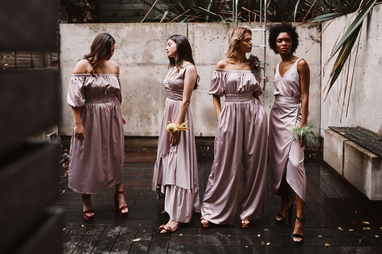 Kate Halfpenny has launched Sister, a collection of bridesmaids dresses: Image 1