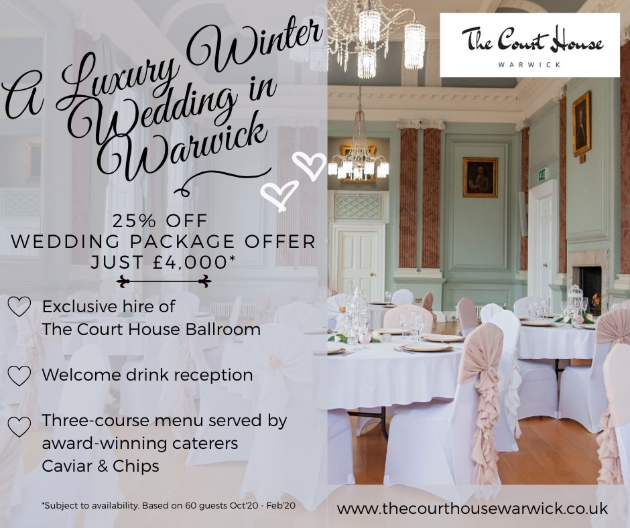 Wedding suppliers join forces to create exclusive winter wedding offer: Image 1