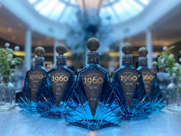 Five bottles of 1960 Gin