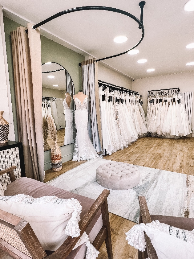 The Bridal Outlet interior